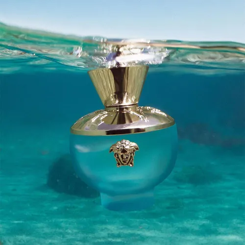 Perfume Versace Dylan Turquoise Mini Splash 5ml Para Mujer