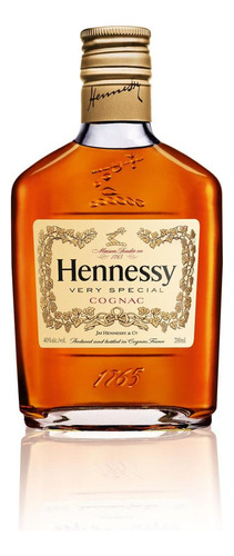 Pack De 4 Cognac Hennessy Very Special Flask 200 Ml