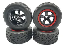 Comprar 4pcs Jantes Pneus Substituir Peças Ternos Preto Vermelho