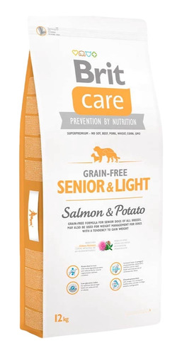 Brit Care Senior & Light  Salmon & Potato 12k