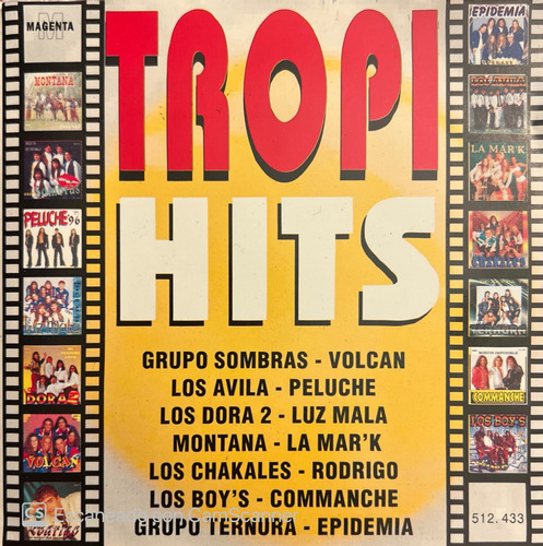 Cd - Tropi Hits (1996) Estándar (Usado)