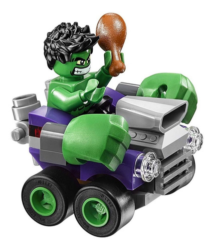 Lego Super Heroes Mighty Micros: Hulk Vs Ultron 76066