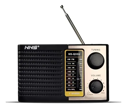 Radio Portatil Recargable Am Fm
