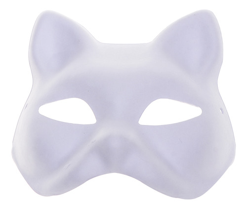 Máscara Facial De Gato Pintada A Mano Para Halloween, 10 Uni