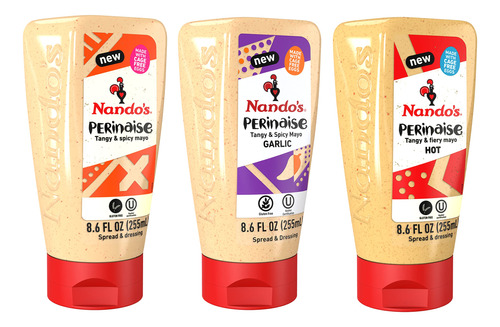 Nando's Perinaise - Paquete Variado De Mayonesa Picante, Per