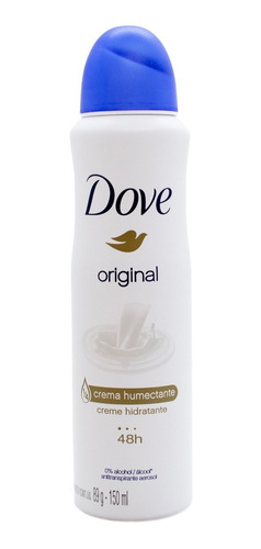 Dove Antitranspirante Original Hidratante Aerosol X150ml