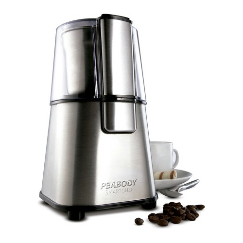 Molinillo Para Granos De Cafe Semillas Acero Peabody Mc9100