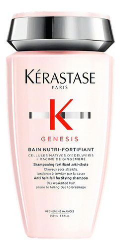 Shampoo Kérastase Paris Génesis Nutri-fortifiant 250 Ml