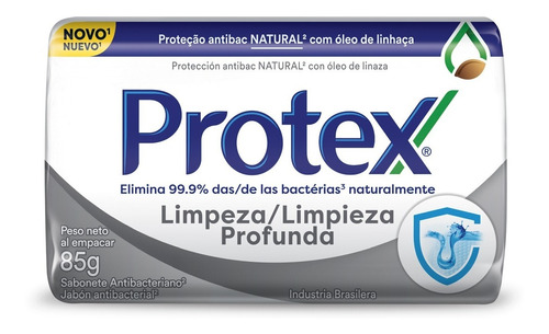 Sabonete Em Barra Protex Limpeza Profunda 85g