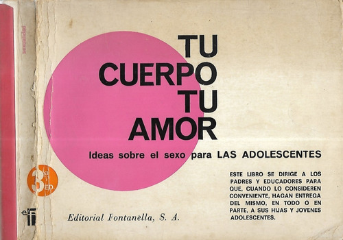 Tu Cuerpo Tu Amor / Baén Ockel / Fontanella / 1971