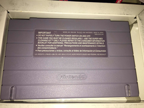 Videojuego Nintendo Snes Super Batter Up Namco 1992 En Caja (Usado)