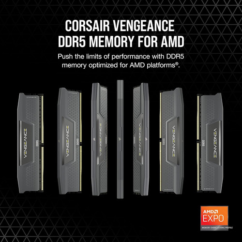 Corsair Vengeance Ddr5 64gb (2x32gb) Ddr5 6000mhz Cl30 Am...