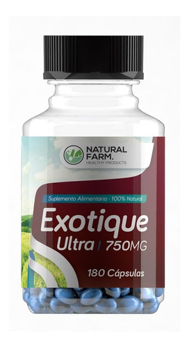 Exotique Ultra 180 Capsulas Natural Farm - Vivavida