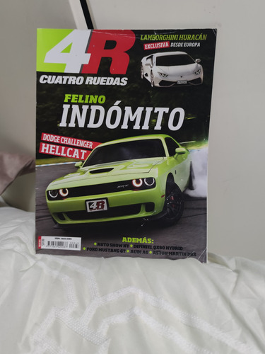 Revista 4 Ruedas México Dodge Challenger Hellcat #248 