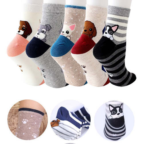 Calcetines De Cama Con Forma De Animal Para Mujeres Y Niñas,