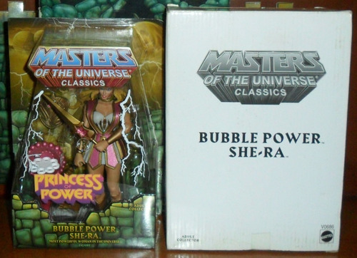 Masters Universe Classics He Man Motuc Bubble Power She Ra