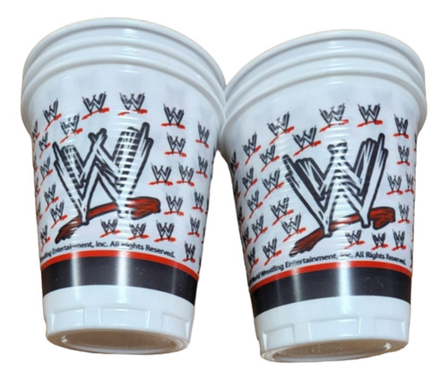 Lucha Libre 6 Vasos Wwe Cotillón Cumpleaños Celebraciones 