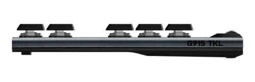 Logitech G915 Tkl Lightspeed Wireless Rgb - Carbón Negro Inglés (Reacondicionado)