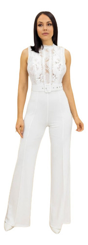 Palazzo Elegante Dama Completo Jumpsuit Encajestrech Jp21993