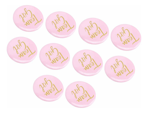 Alfileres Para Fiesta De Baby Shower, 10 Unidades, Hojalata