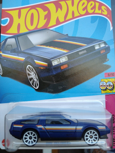 Carro Colección Hot Wheels Dmc Delorean Auto Mattel