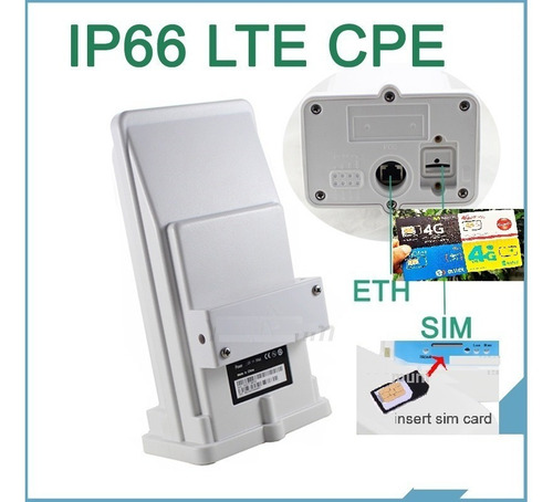 Imagen 2 de 9 de Lte 4g Cpe Router Outdoor Internet Bitel Claro Entel