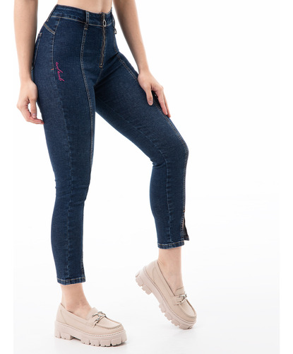 Pantalon Moda Denim Stretch Eunise Mujer