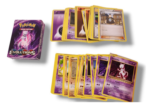 Pokemon Tcg Mazo Mewtwo Evolutions En Inglés  Coleccionable