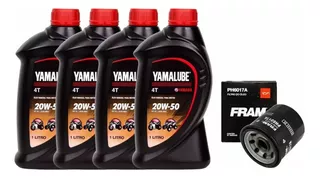 Kit Troca Oleo Yamaha Xvs-950-a-midnight-star Yamalube 20w50