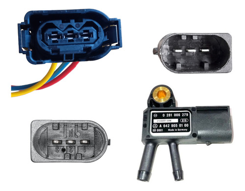 Conector P/ Sensor Pressão Catalisador Sprinter 311 415 515