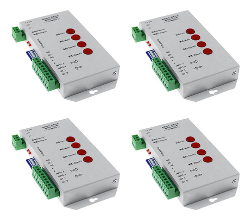 4x Rgb Led Controller T1000s, Tarjeta Sd De 2048 Píxeles, Co