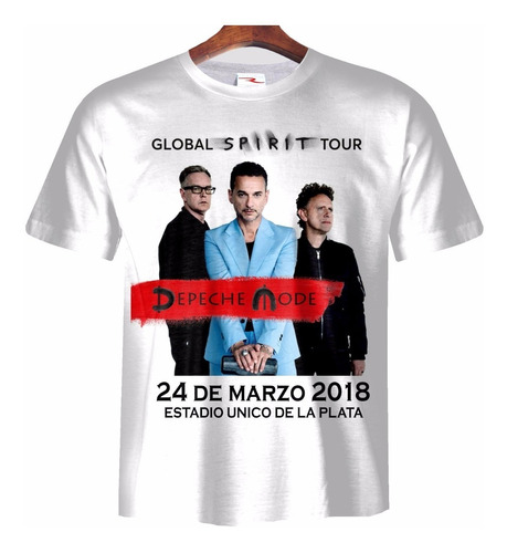 Remera Depeche Mode Global Spirit Tour Ranwey Cs448
