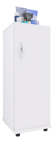 Armário Com Porta E 3 Nichos Quartos Banheiro Lavanderia