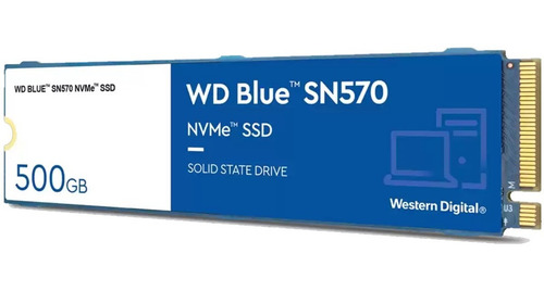 Imagen 2 de 3 de Ssd M.2 500gb Western Digital Pc Laptop Pcie Gen3 3500mb/s