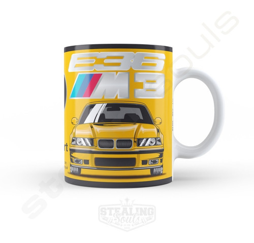 Taza Fierrera | Bmw E36 M3 #07 | Naranja | Motorsport