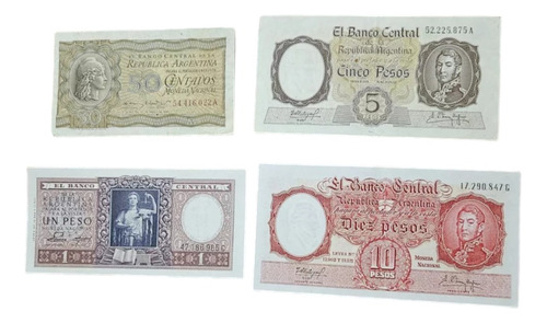 Lote De Billetes Moneda Nacional