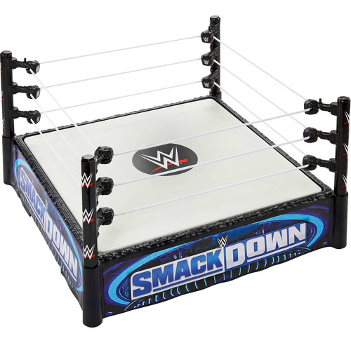Mattel Wwe Superstar Ring Juego Con Estera Cargada De Resort