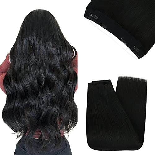 Jovenver Cable Extensiones De Pelo Negro Alambre De K7xkj