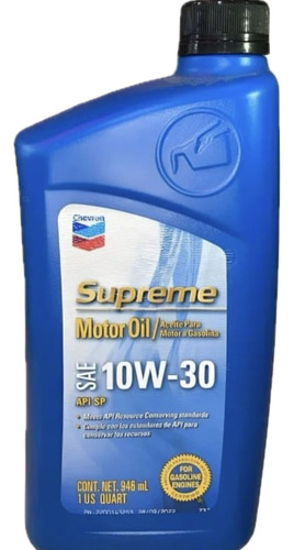  Aceite Supreme Motor 10w-30