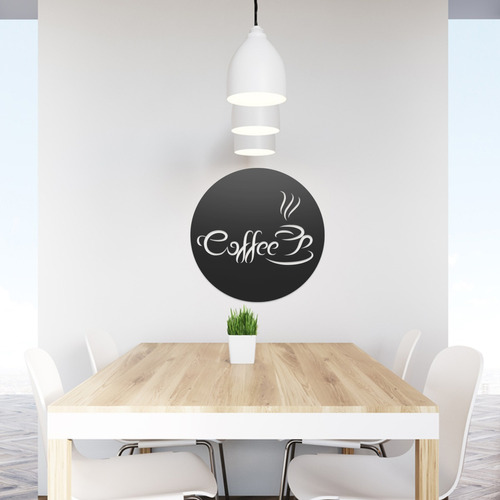 Quadro Decorativo Parede Cozinha Coffe 60cm