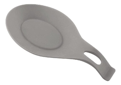 Posa Utensillos Cuchara De Cocina De Silicona Escurridor Color Gris