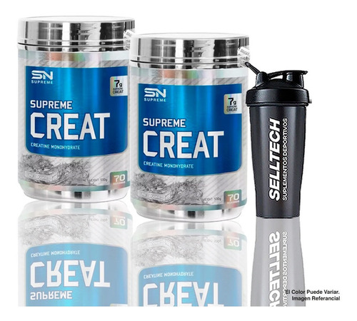 Pack Supreme Creat 500gr X2 + Shaker