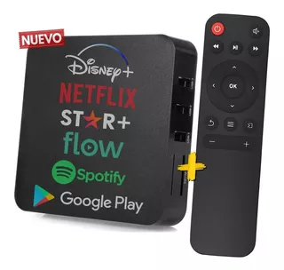 Tv Box Convertidor Smart 2022 Netflix Youtube Android Minipc