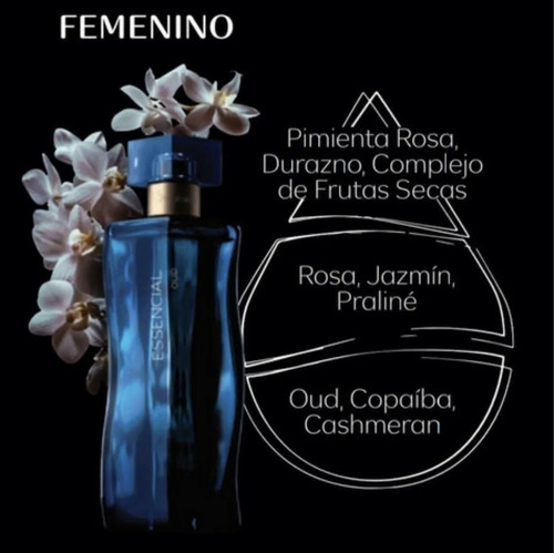 Perfume Natura Essencial Oud Edp 50ml Para Mujer