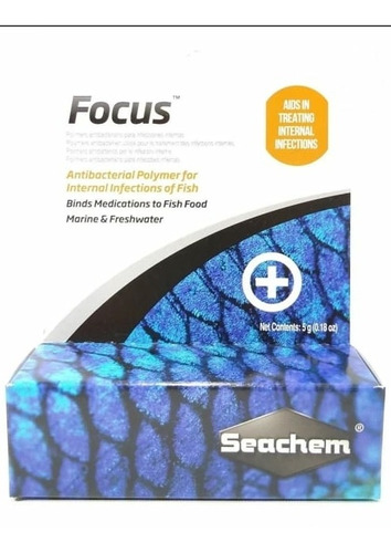 Focus Seachem, Tratamiento De Infecciones En Peces 5 Gr