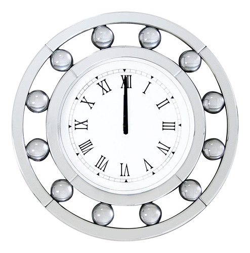 Acme Boffa 97405 - Reloj De Pared Con Espejo