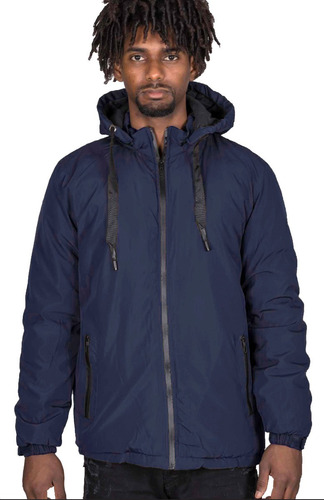 Imagen 2 de 9 de Campera De Hombre Impermeable Importada Capucha Desmontable