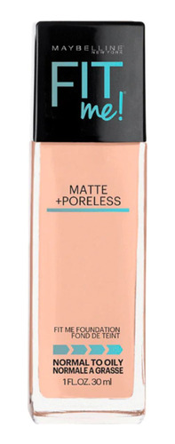 Fit Me Matte+pore Fdn 125nude Beige