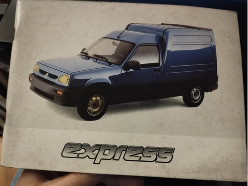 Renault Express Manual De Propietario Original Impreso 