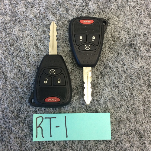 Lot Of 2 Jeep Oem Electronic 4 Button Remote Start Head  Yyk